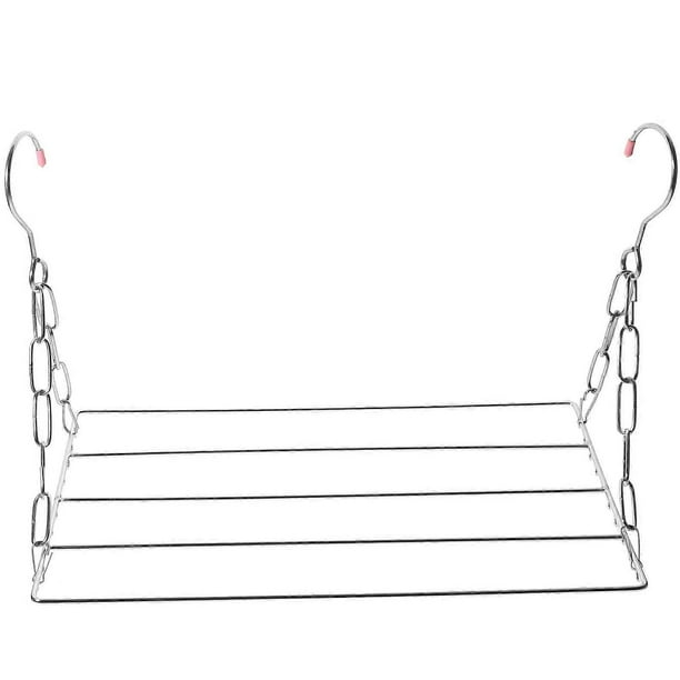 Shoes Window Hanging Racks Balcony Stainless Steel Clothes Display Drying Rack