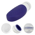 thumbnail image 3 of Unique Bargains 1 Pc Refillable Portable Silicone Pump Bottle for Camping 89ml 3oz Blue, 3 of 6