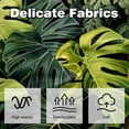 thumbnail image 3 of Tropical Plants Set of 2 Velvet Throw Pillow with Unique Patterns - 16x16, 18x18, 20x20 Inches for Various Occasions - Pillows Covers Throw Pillow Inserts Pillow Inserts, 3 of 6