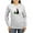 Ash Gray, variant on CafePress - Santa Cat & Mouse Women's Long Sleeve T Shirt - Women's Long Sleeve Graphic Casual T-Shirt