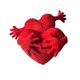 thumbnail image 4 of Plush Heart Shaped Pillow Love Hug Pillow Cushion, 4 of 5