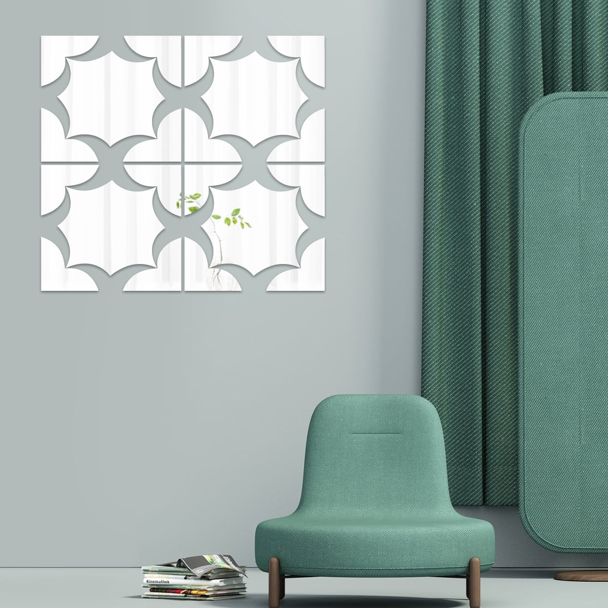 Self Adhesive Acrylic Mirror Sheets,Flexible Non Glass Mirror Tiles