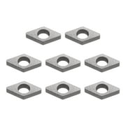 Uxcell 8pcs Carbide Insert Seat Shim MD1103 Turning Tool Accessories Thread Shim Seats for CNC Lathe Turning Tool Holder