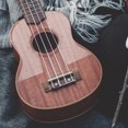 thumbnail image 1 of TEHAUX 1 Set of Ukulele Protector Decal Transparent Material for Musicians Clear Design, 1 of 8