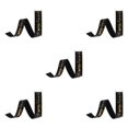 thumbnail image 3 of Guardoinrt Happy Birthday Ribbons DIY Gift Wrapping for Cake Flowers Box Black 20Yard 1.5cm 5Set, 3 of 6