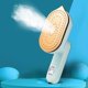 thumbnail image 3 of White)Mini Foldable Iron, Travel Iron with Spray, Portable Fast Heating Ironing Machine, 50ML Water Tank, 90 and 180 Swivel, Wet and Dry for Home, 3 of 5