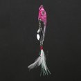 thumbnail image 3 of Señuelo de pesca artificial con anzuelo giratorio de aleación de zinc, con lentejuelas, accesorio para swimbait, color rosa, 3 of 9
