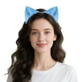 thumbnail image 5 of CuteStreet Furry Cat Ears Headband Handmade Faux Fur Cosplay Costume Party Hairband, 5 of 5