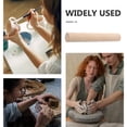 thumbnail image 2 of Miangastore Small Wooden Rolling Pin Pottery Roller Baking Tool Fondant Rolling Stick Pastry Making Roller for Clay Dough DIY Projects Crafting Cooking, 2 of 8