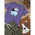 thumbnail image 3 of Lama In Fancy Tuxedo T-Shirt Toddler -Image by Shutterstock,  2 Toddler, 3 of 4