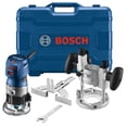 thumbnail image 1 of Router Palm Bosch GKF125CEPK de 1.25 HP, velocidad variable, azul, 1 of 8