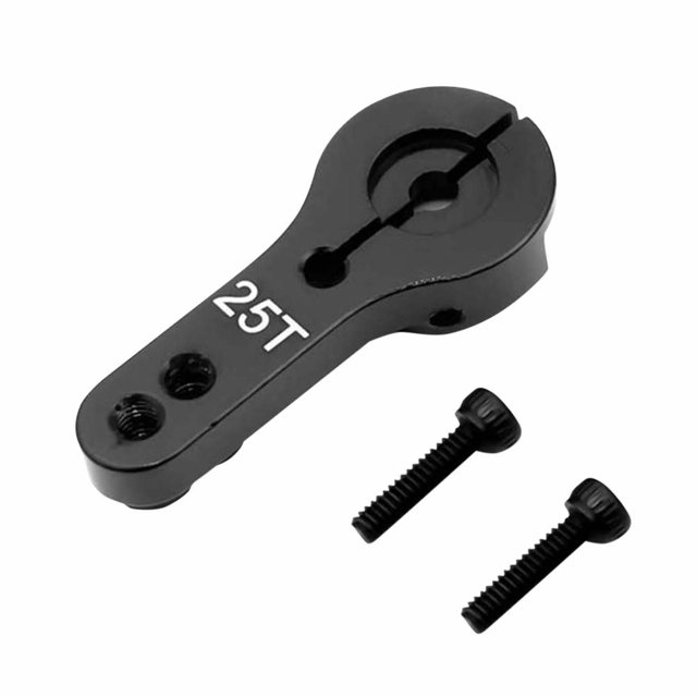 Balancín de dirección Arm M3 25T para Futaba Savox Xcore HL HSP HD Power Black