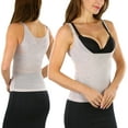 thumbnail image 2 of ToBeInStyle Women's Open Bust V-Front Shapewear Top, 2 of 7