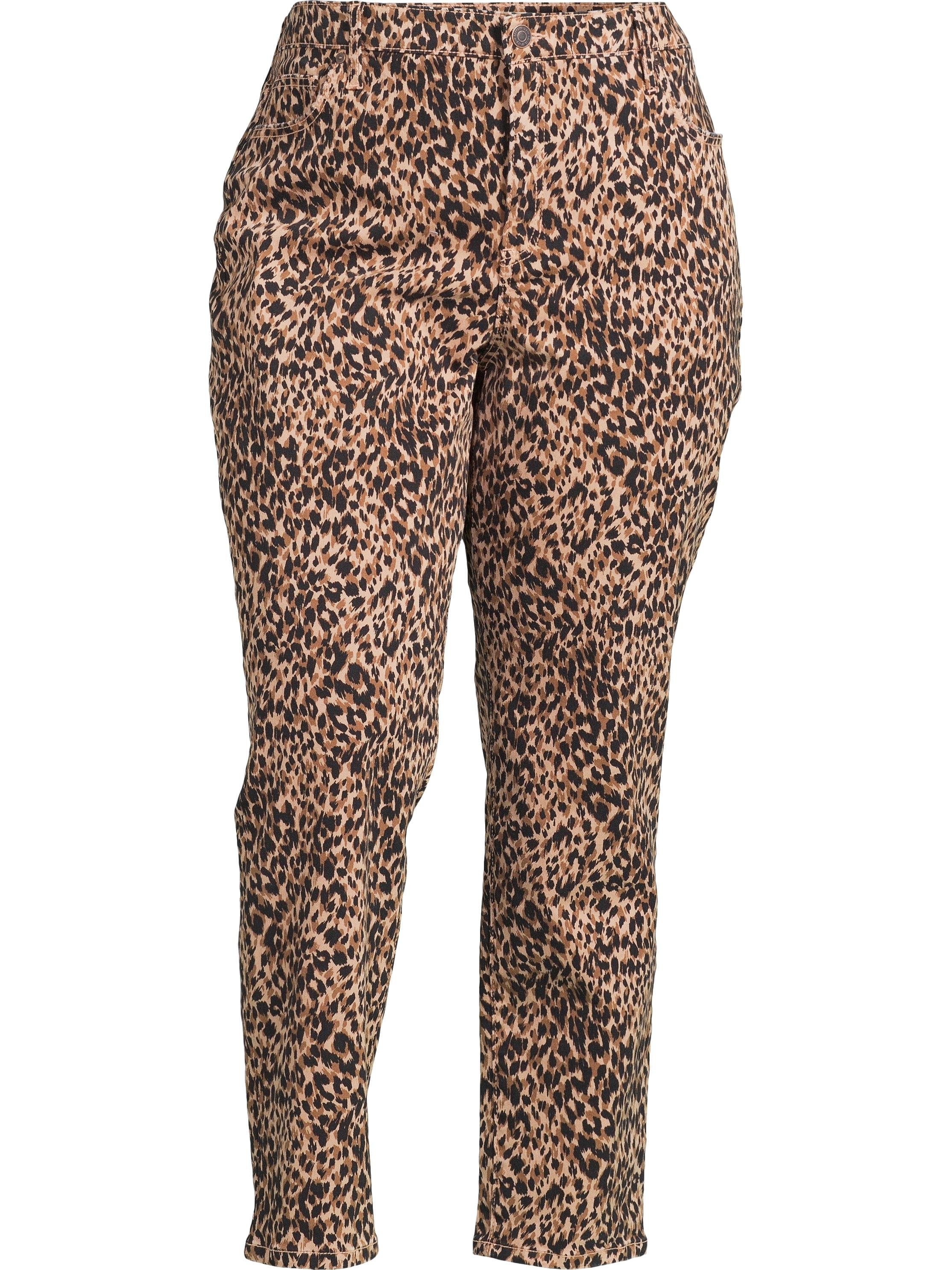 Terra & Sky Women's Plus Size Core Straight Leg Jeans, Available in Regular and Petite