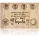 thumbnail image 1 of Bandeja para servir vasos de chupito de tequila, bandeja de madera para vuelo, soporte para vasos con borde de sal de limón, tabla para vasos de chupito, 1 of 9