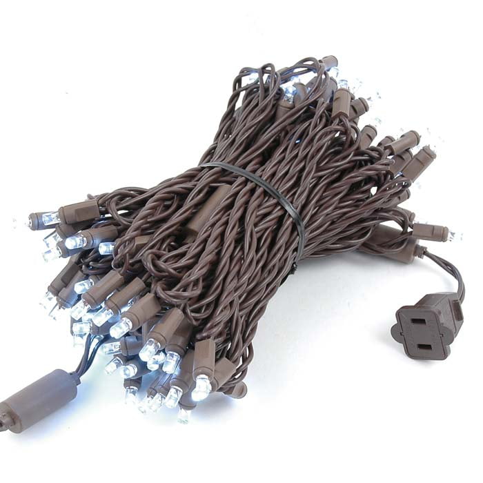 Novelty Lights 100 Light Warm White LED Christmas Mini String Light Set
