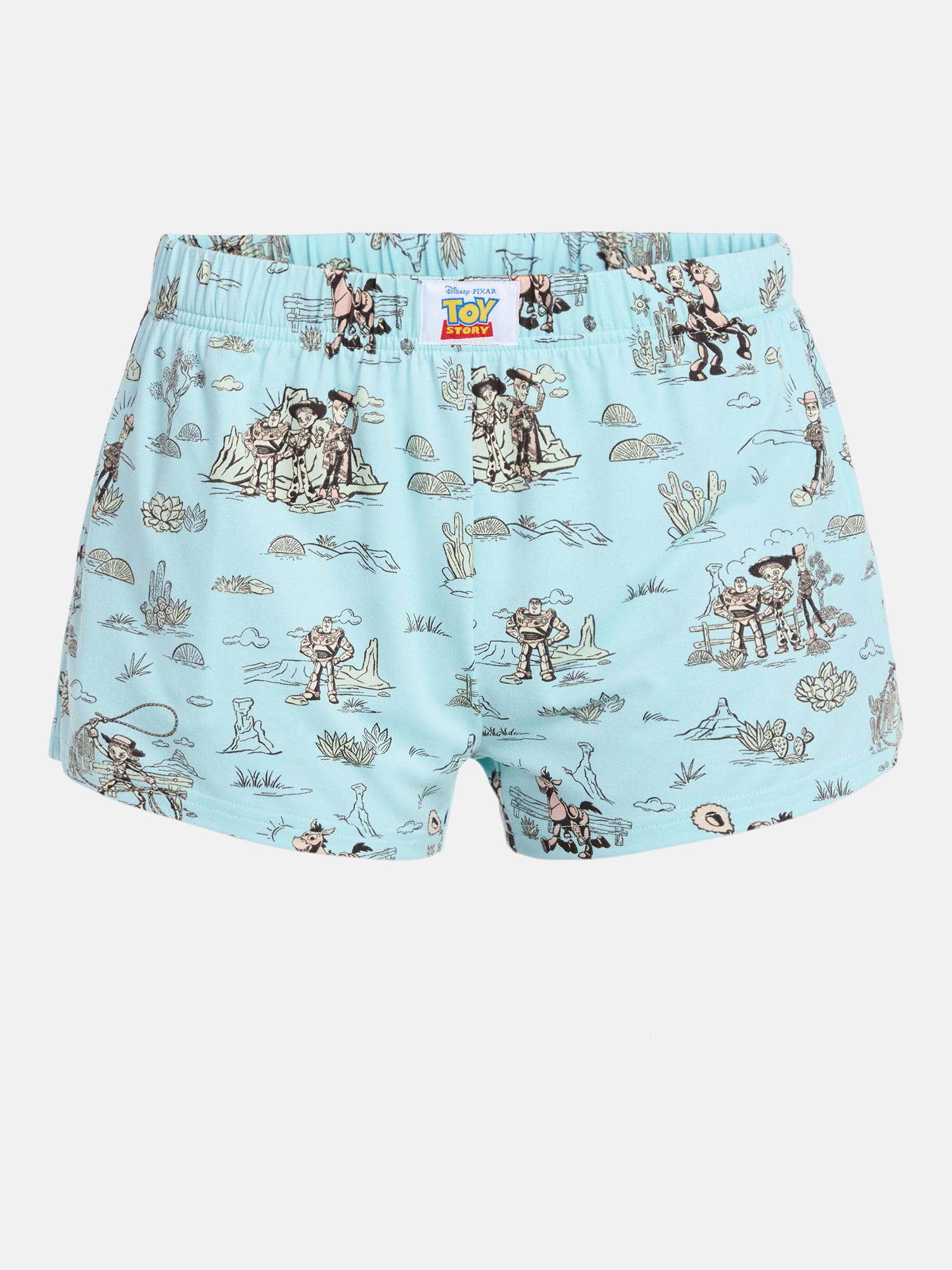 Toy Story Women's Jersey Knit Sleep Shorts, 2-Pack, Sizes XS-3X