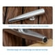 thumbnail image 4 of Kazoo Metal Flauta Portátil Wood Instrument Amantes Prácticos Regalo para Kits Música Suministros Accesorios Piezas, 4 of 9