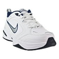 Nike Men #39 s Original Runner Air Monarch IV (4E) White Navy Leather Nike Men #39 s Original Runner Air Monarch IV (4E) White Navy Leather