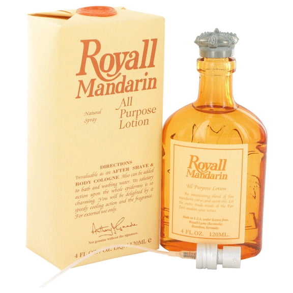 Royall Mandarin by Royall Fragrances for Men - 4 oz Lotion Spray