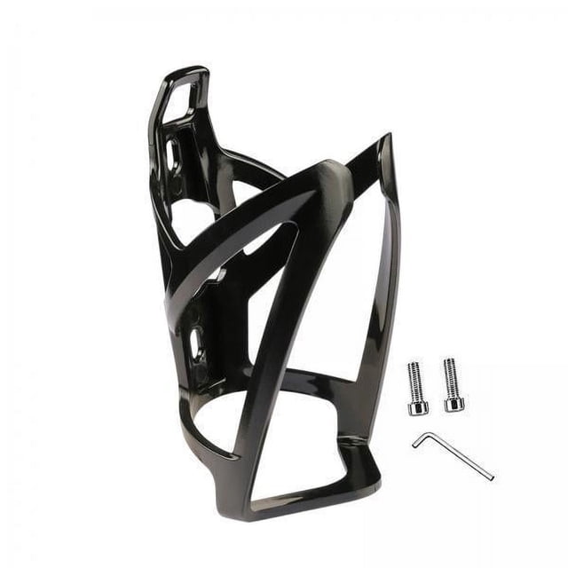 Soporte Para Botella De Agua 6xBike Soporte Para Bebidas De Agua Ultraligero Negro