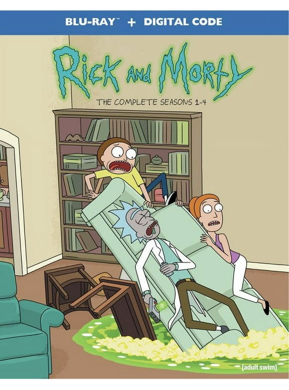 Rick and Morty: The Complete Seasons 1-4 (Blu-ray), Cartoon Network, Comedy