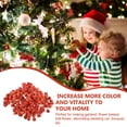 thumbnail image 4 of Mobestech Frosted Berry Orange Christmas Flower Decor for Home and Hair Accessories 200Pcs, 4 of 5