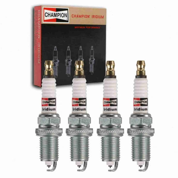 4 pc Champion Iridium Spark Plugs compatible with Scion tC 2.4L L4 2005-2010