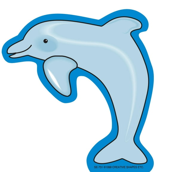 SHAPES ETC. Mini Notepad - Dolphin