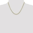thumbnail image 2 of 14k Yellow Gold 18 Inch 2.45mm Round Box Chain Necklace Pendant Charm, 2 of 9