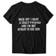 thumbnail image 1 of Gibobby Playera Corte clásico para Mujer Top informal para mujer, camiseta estampada talla grande, camiseta informal manga corta con cuello redondo y estamp(Negro,G), 1 of 5