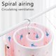 thumbnail image 2 of Drying Rack for Quilt Spiral Clothes Hanger Home Large Round Hanging Drying for Bedding Quilt Cover Hanger, 2 of 5