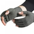 thumbnail image 4 of 1 par de guantes de compresión de cobre para el alivio del dolor articular y de artritis., 4 of 6