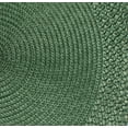 thumbnail image 3 of Rome Woven Braided Stitch Edge Table Placemats 15 Inches Round Set of 4 Non-Slip Dining & Kitchen Table Mats Hunter Green, 3 of 4