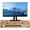 Natural, variant on Wood Monitor Stand with 2 Drawers, Solid Wood Computer Monitor Riser for Desk, Desktop Organizer Shelf with Cable Management, Pen Slots, Natural, No Assembly PMJ-NA