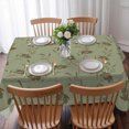 thumbnail image 3 of Sage Green Floral Table Cloth Waterproof Tablecloths, Vintage Spring Botanical Flowers Tablecloth Dining Table Cover for Kitchen Party Tabletop Outdoor, Rectangle Tablecloth 52x70 Inch, 3 of 9
