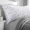 Mainstays Microfiber Body Pillowcase Cover, Polka Dots, Zipper Closure, 20"x52", Versatile and Stylish for All Ages