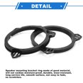 thumbnail image 4 of Anillo espaciador de altavoz Unique Bargains Adaptador de espaciador de tweeter para TOYOTA COROLLA 1998-2013 para 6.5'' ABS 2 Pcs, 4 of 7