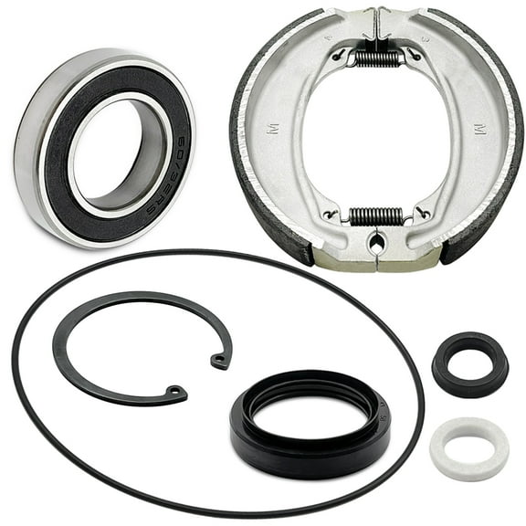 M MATI Rear Brake Shoes Bearing Seals Kit for Honda Recon 250 TRX250TE/TM TRX250EX TRX250X 1997-2022