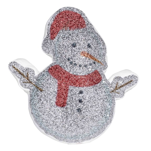 Snowman Shaped Pillow