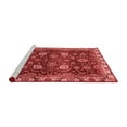 thumbnail image 2 of Ahgly Company Machine Washable Indoor Rectangle Abstract Red Modern Area Rugs, 3' x 5', 2 of 4