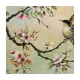 thumbnail image 4 of Acheng Bird Branch Flowers Square Tablecloth Waterproof 100% Polyester Fiber 40*40, 4 of 8