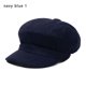 thumbnail image 1 of Octagonal Caps Painter Newsboy Caps Women Berets NAVY BLUE, 1 of 5