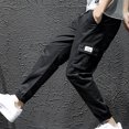 thumbnail image 7 of Zekutng Cargo Pants for Men Drawstring Ankle Cuffed Casual Jogger Pants,Sizes L-5XL, 7 of 7