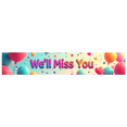 thumbnail image 3 of LUUFILx Farewell Decoration Backdrop Banner Party Supplies Confetti Stars Balloons Miss You Celebration Event Background Photography Props, 3 of 8