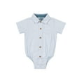 thumbnail image 2 of Little Lad Newborn Boys' Short Sleeve Shirt and Pant, 2-Piece Set, Sizes 0/3M-6/9M, 2 of 4