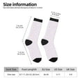 thumbnail image 2 of Bingfone Compression Socks for Women and Men Long Socks for Running Athletic Cycling Nurse- Kawaii Cat Paw, 2 of 6