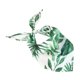 thumbnail image 3 of Bandana para perro Yuyangstore babero triangular verde 60 cm x 40 cm, 3 of 8