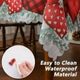 thumbnail image 4 of YIBAGA Valentines Day Tablecloth, Sweat Happy Valentines Table Cover, Waterproof Dining Decorations, 60 x 120 inch, Polyester, 4 of 6