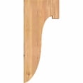 thumbnail image 3 of 3 1/2"W x 12"D x 28"H Del Monte Smooth Corbel, Western Red Cedar, 3 of 9